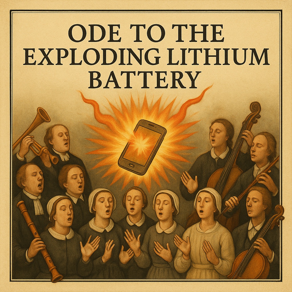 Ode to the Exploding Lithium Battery